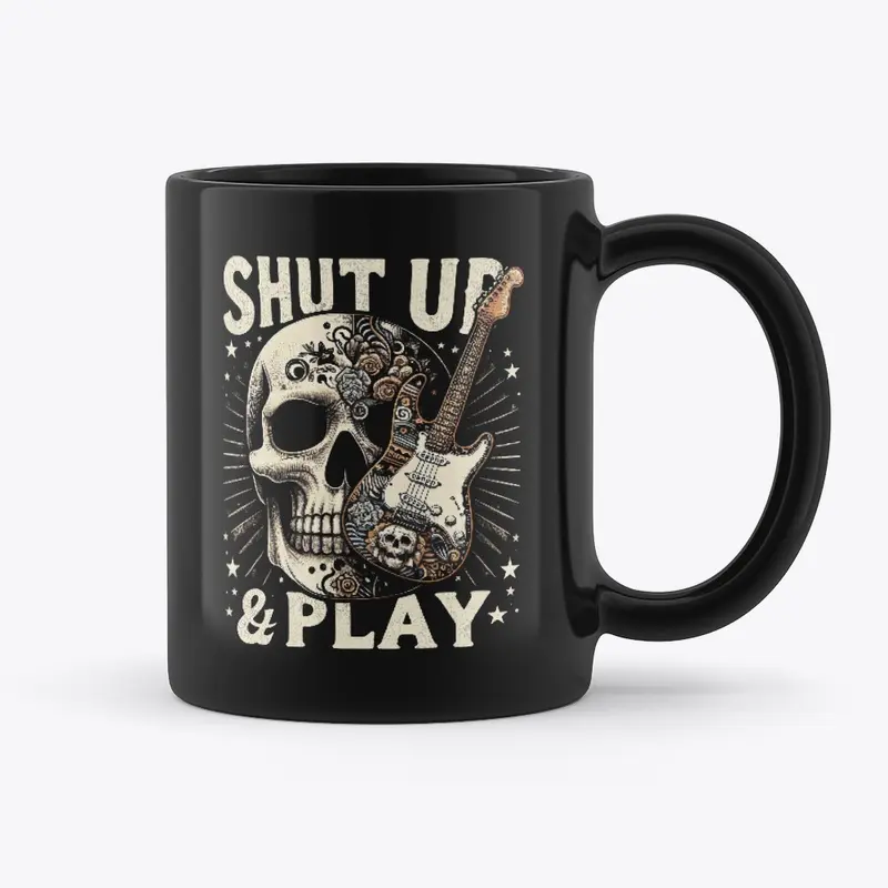 Shut Up n Play (Skull)