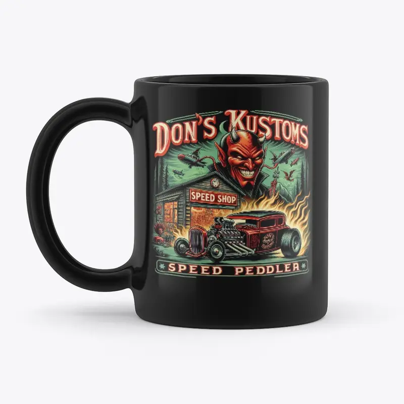 Don's kustoms Mug (Devil)