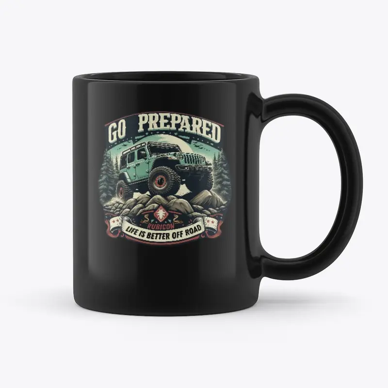 Go Prepared Mug/Glass (Trees)