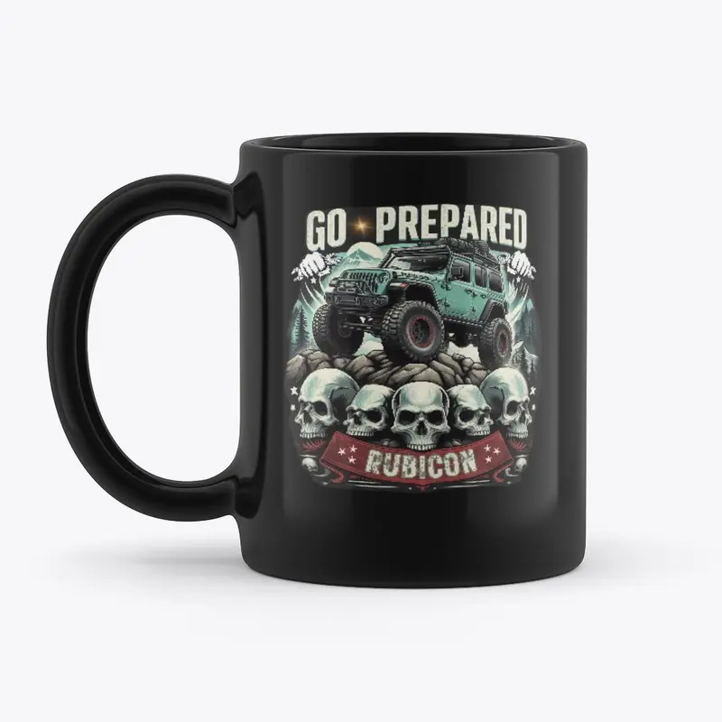 Go Prepared Mug/Glass (Skulls)