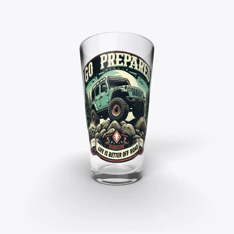 Go Prepared Mug/Glass (Trees)