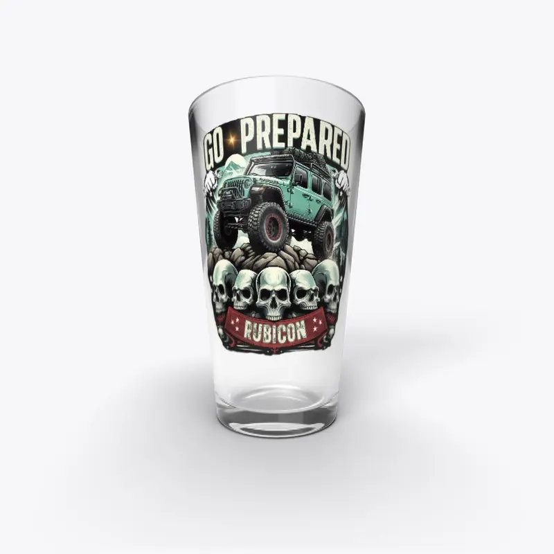 Go Prepared Mug/Glass (Skulls)