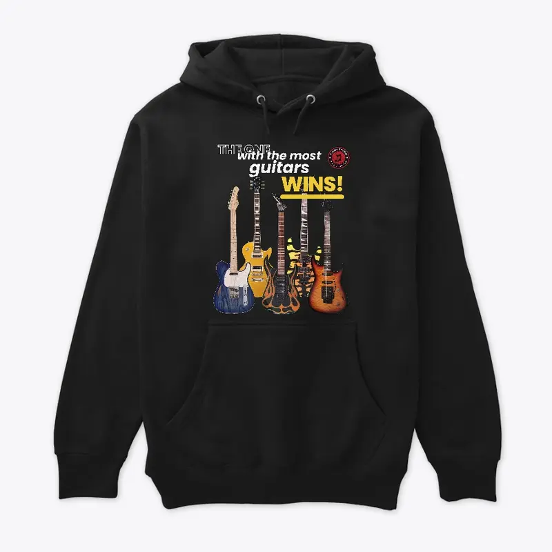 The Most Guitars Wins by Hurley Tees