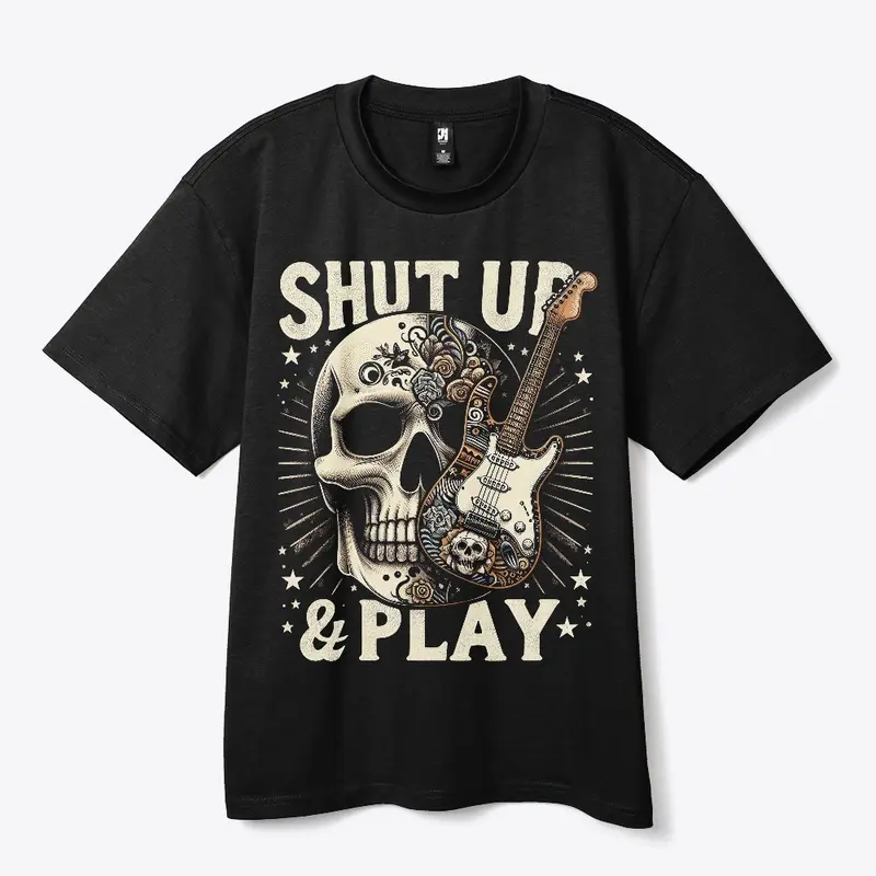 Shut Up n Play (Skull)